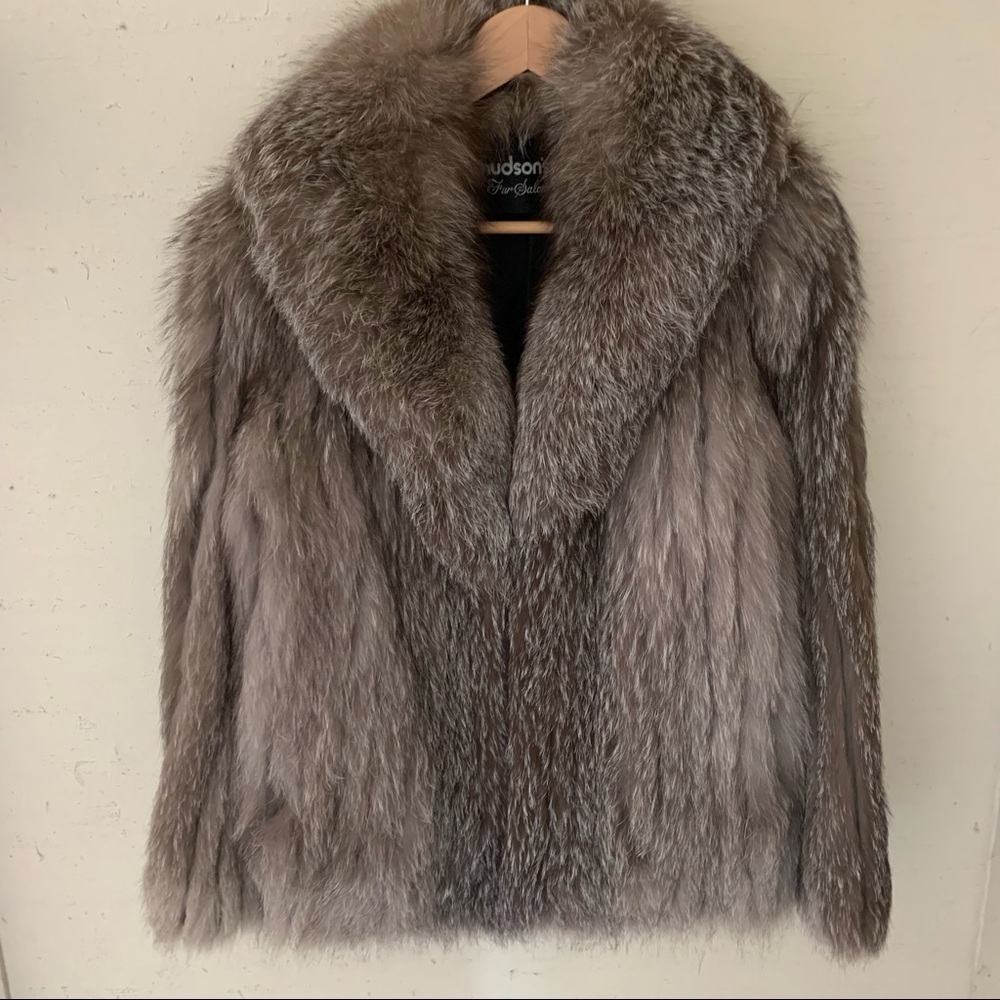 Genuine fur coat